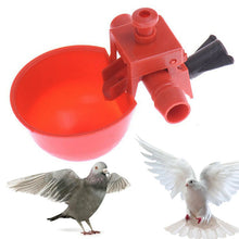 Load image into Gallery viewer, 1/10/50PCS Adjustable Chicken Bird Drinking Cup Automatic Drinker Coop Feed Cup Plastic Portable Home Poultry Farm Animal Supply
