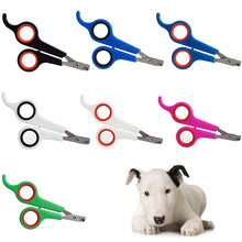 Load image into Gallery viewer, 1Pcs Professional 12cm Cat Dog perros Stainless Steel Nail Clipper Rabbit bird animal nail clippers perro trimmer cleaning tool
