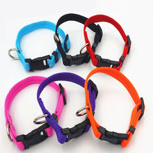 Load image into Gallery viewer, hot pet collar pet cute little footprints adjustable necklace nylon polyester puppy cat supplies 7 colors
