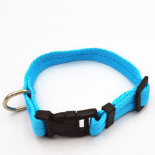 Load image into Gallery viewer, hot pet collar pet cute little footprints adjustable necklace nylon polyester puppy cat supplies 7 colors

