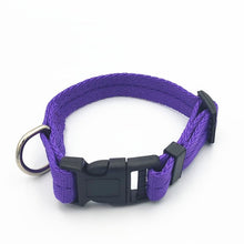 Load image into Gallery viewer, hot pet collar pet cute little footprints adjustable necklace nylon polyester puppy cat supplies 7 colors
