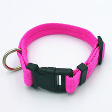 Load image into Gallery viewer, hot pet collar pet cute little footprints adjustable necklace nylon polyester puppy cat supplies 7 colors

