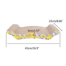 Load image into Gallery viewer, Durable Corrugated Paper Cat Scratcher Kitten Cat Scratching Pad Board Mat Scratcher Pet Cats Game Scratching
