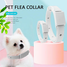 Load image into Gallery viewer, Adjustable Cat &amp; Dog Collar 3Month Flea &amp; Tick Prevention Collar Anti Flea Ticks Pest Control Protect Repel Rubber Necklace Pet
