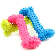 Load image into Gallery viewer, Dog Toys Rubber Resistant To Bite Bone Dog Puppy Molars Rubber Ball Play For Teeth Training Thermal Plastic TPR Pet TOY
