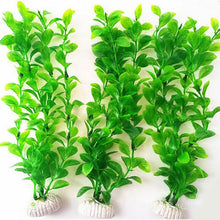 Load image into Gallery viewer, 25cm Aquatic Plant Ornament Artificial Green Seaweed Vivid Water Plants Plastic Fish Tank Plant Decorations For Aquarium
